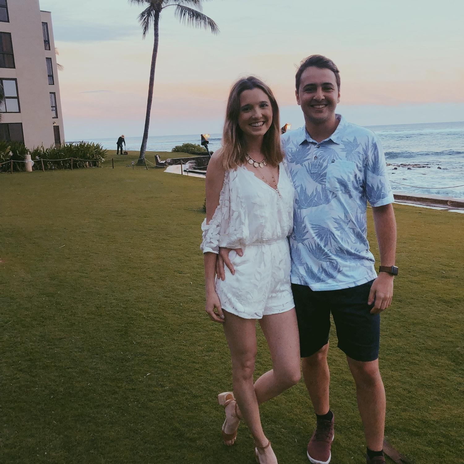 After 3 months of dating we booked a spontaneous trip together to Kauai. We had the best time exploring the island, adventuring, and making it up together as we went. This was a big milestone for us!