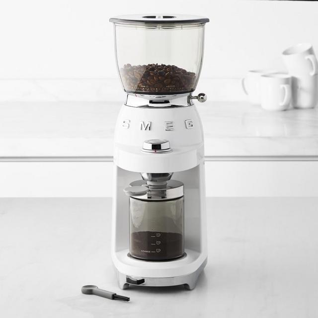 Smeg Coffee Grinder, White