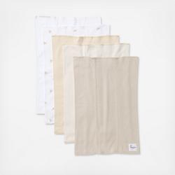 Burt's Bees Baby Organic Cotton Burp Cloths, Set of 5