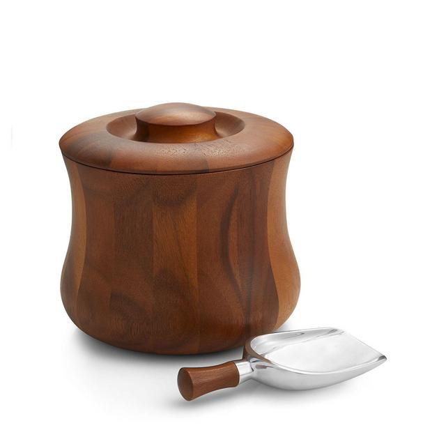 Nambé Nara Ice Bucket with Scoop