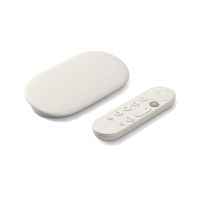 Google TV Streamer 4K with Voice Search Remote - Movies, Shows, Live TV, and Netflix in 4K HDR - Smart Home Control - 32GB Storage – Porcelain