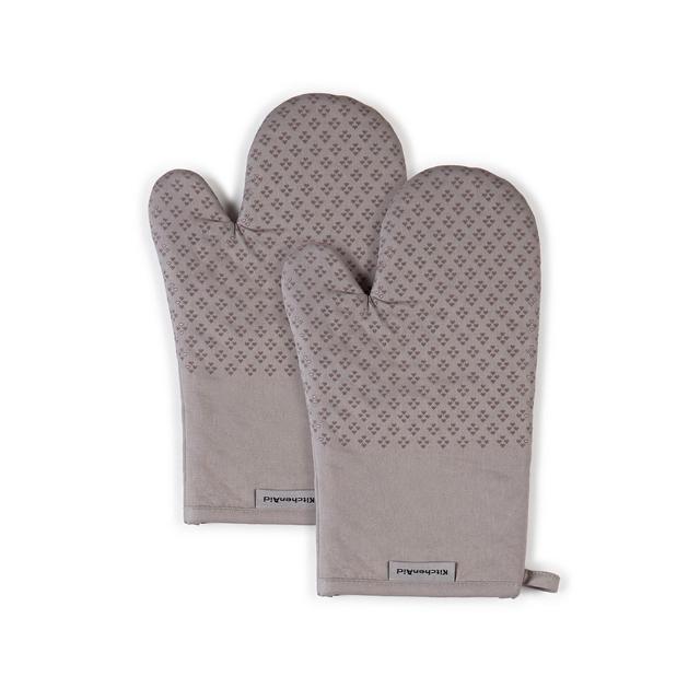 KitchenAid Asteroid Oven Mitts, 7"x 12.5", Set of 2
