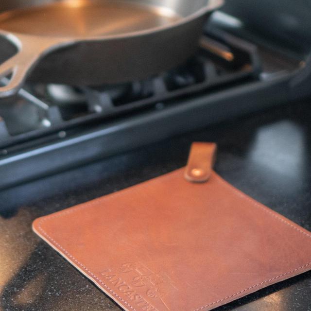 Leather Pot Holder - Made in America