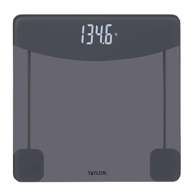 Taylor Digital Glass Bathroom Scale - Tinted Glass