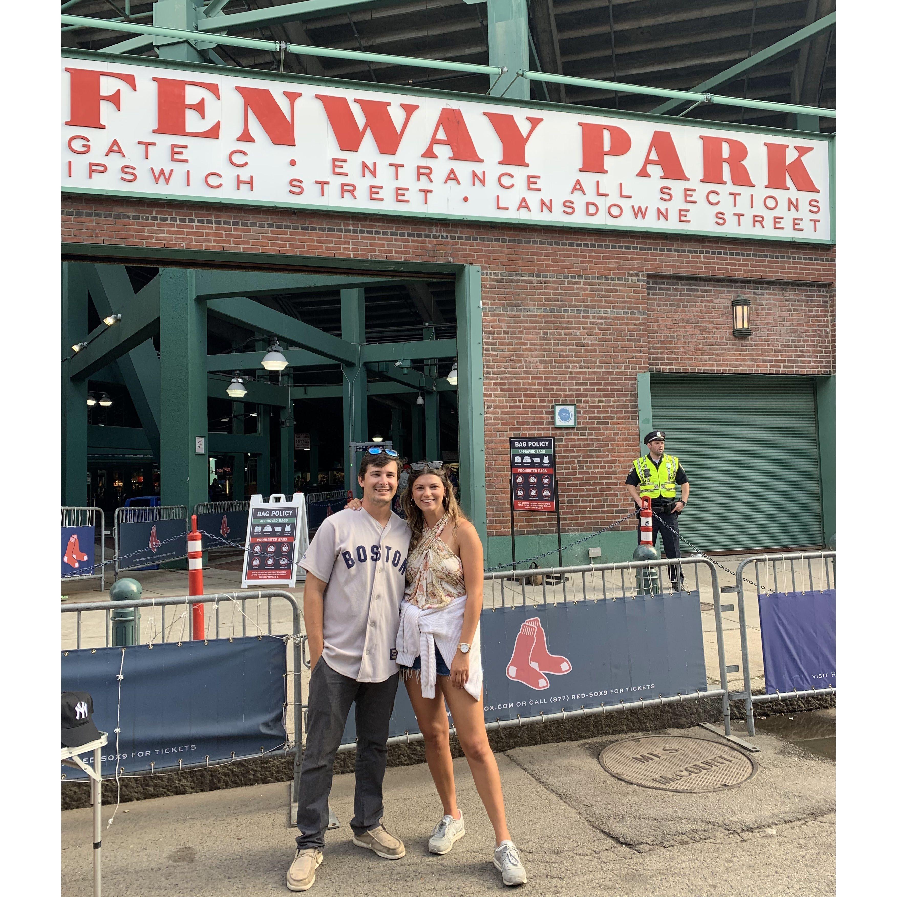 First time to Fenway!