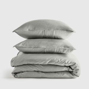 King Bamboo Duvet Cover Set in Eucalyptus
