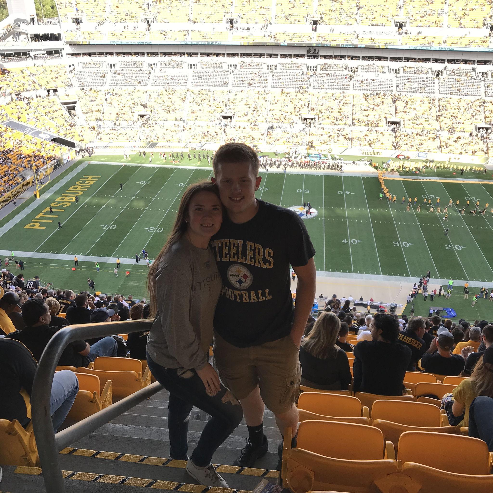 lots of Steelers football games together!