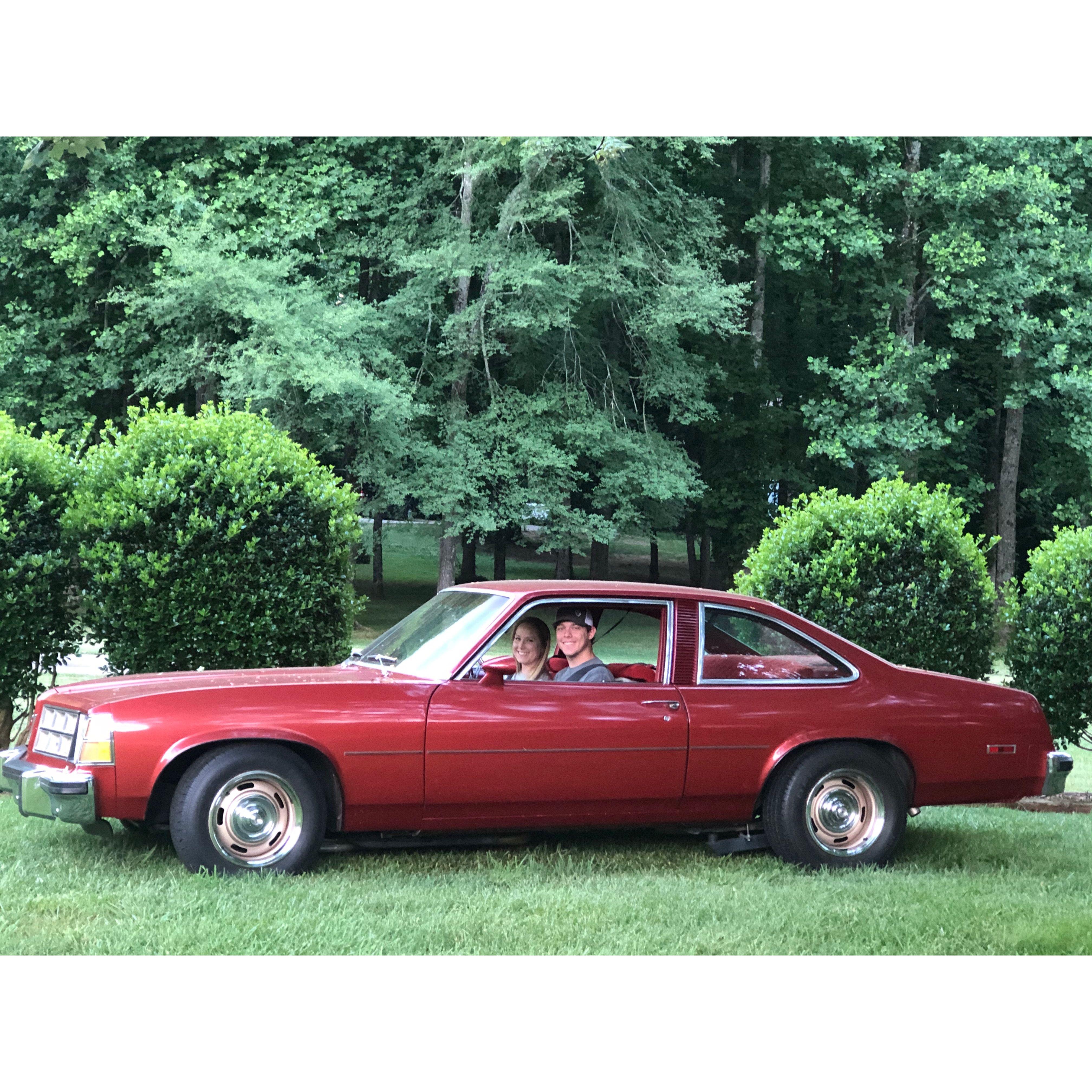 Taking Jesse's dad's Ventura for a spin