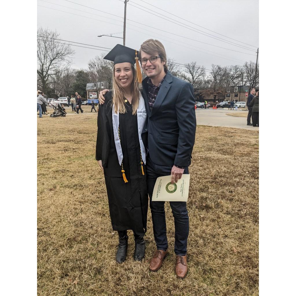Miranda graduates college!