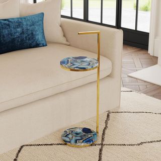 Ava Agate Martini Table