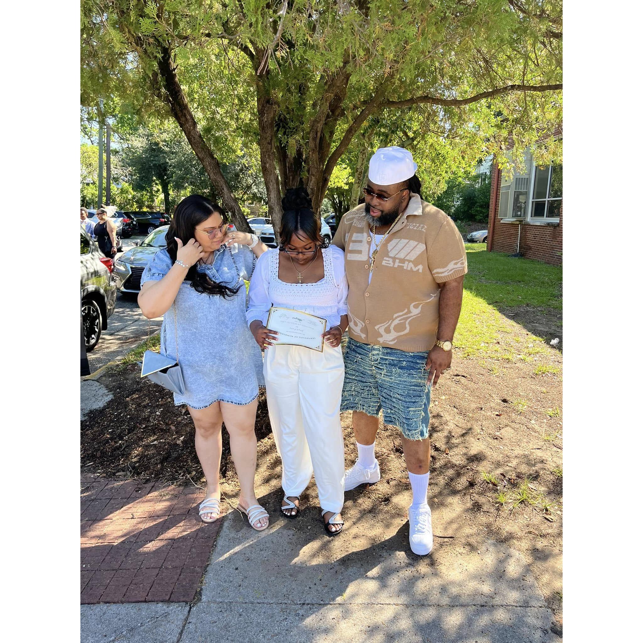 Saliyah's 8th Grade Graduation