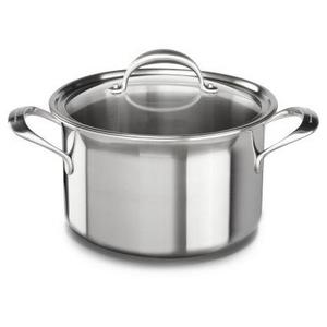 KitchenAid® 5-Ply Copper Core Stockpot with Lid, 8 qt.
