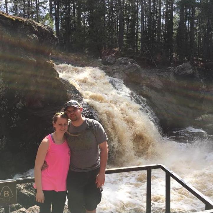 Our hike at Amnicon Falls