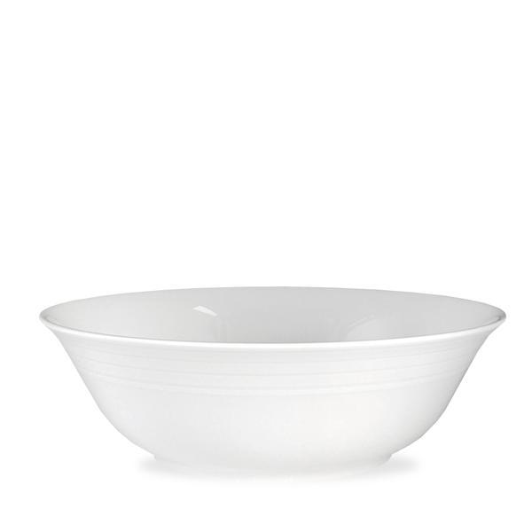 Cambridge Stripe White Medium Serving Bowl**
