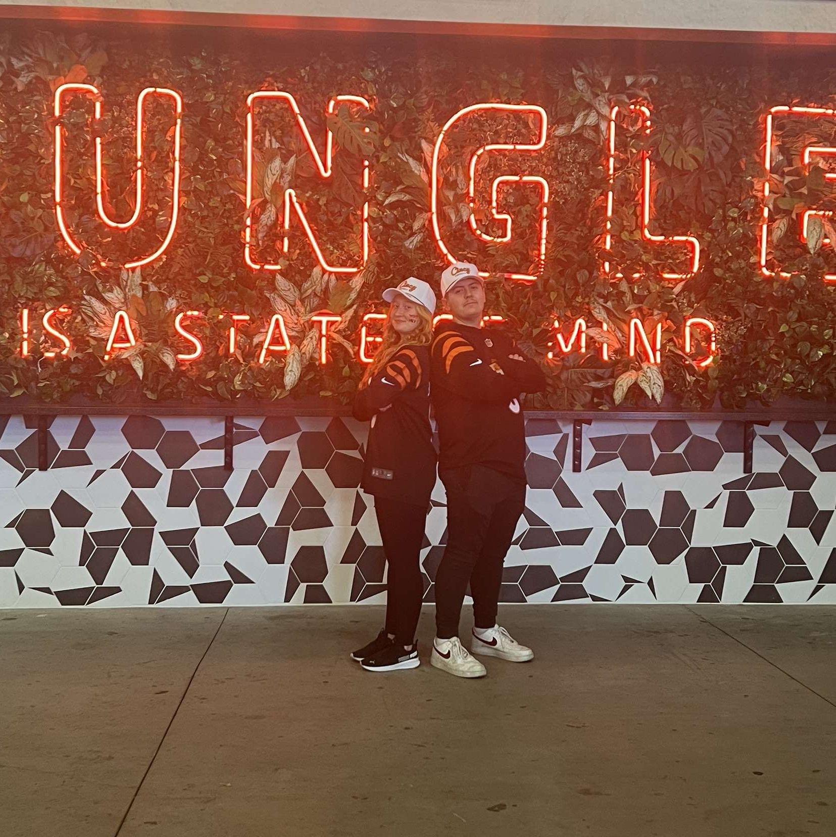 First Bengals game! WHO DEY!!!