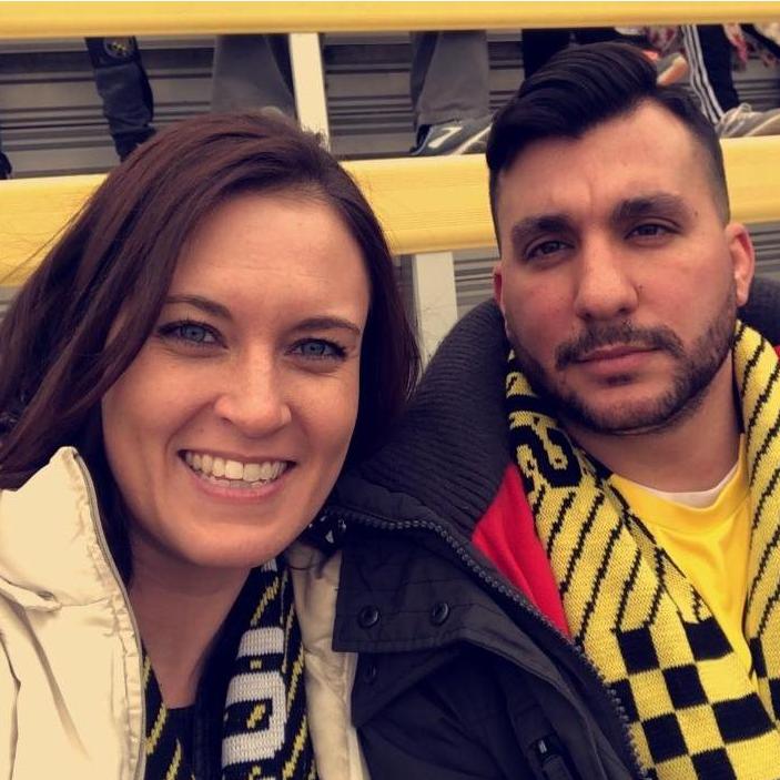 Watching the Columbus Crew for their season opener March 2019