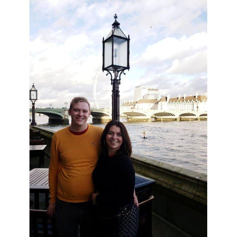 Us on our tour of Parliament.