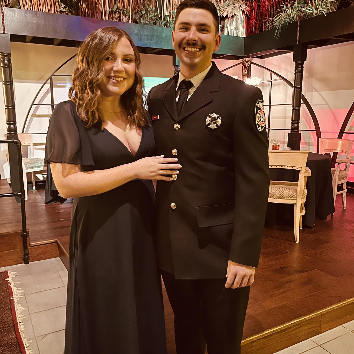 Our 1st Fireman’s ball together!