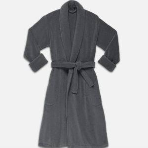 Brooklinen Super-Plush Robe (Slate) - L