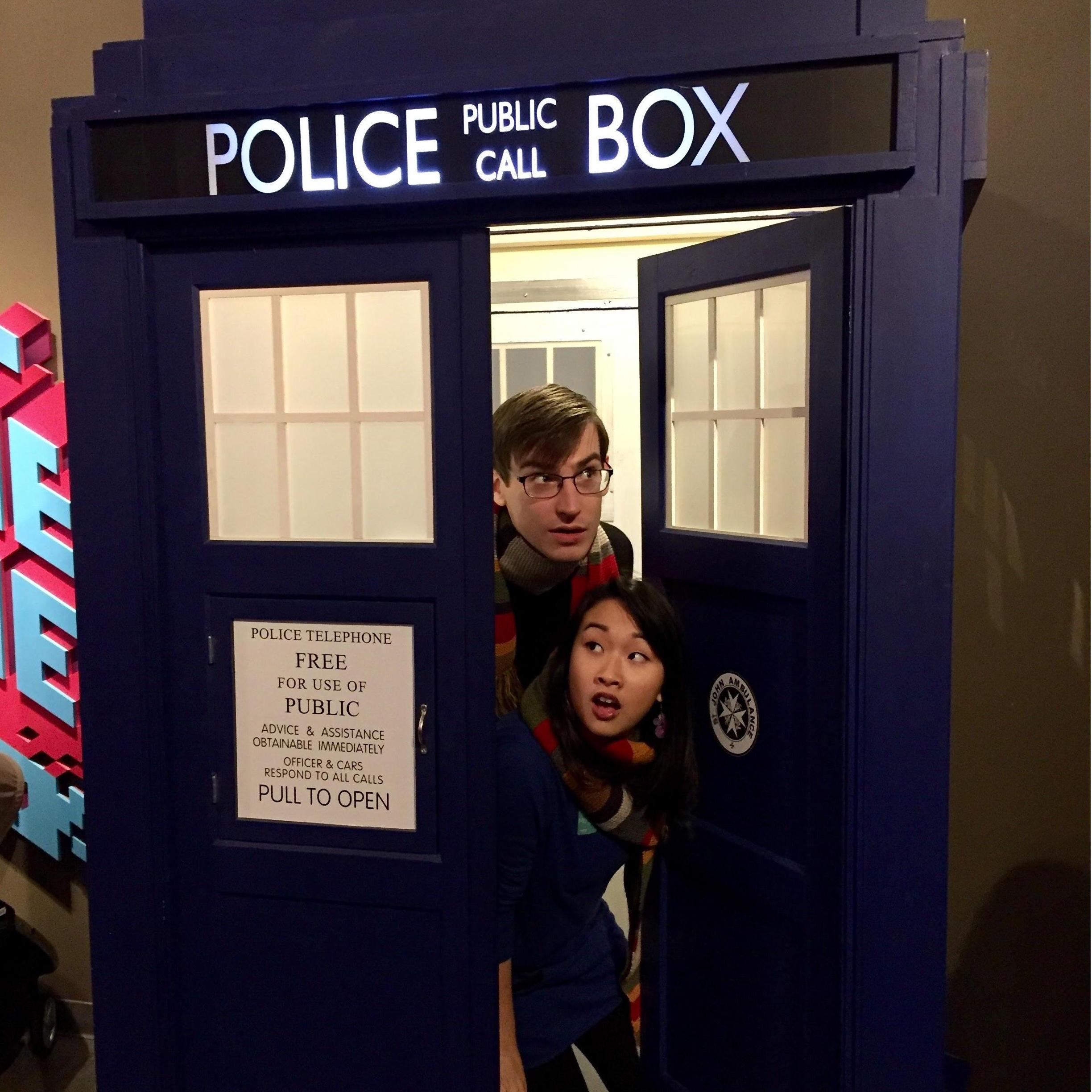 One of our favorite dates early on in our relationship! We went to MoPOP and checked out the Dr Who exhibit. If you didn't already know: we're both huge nerds.
