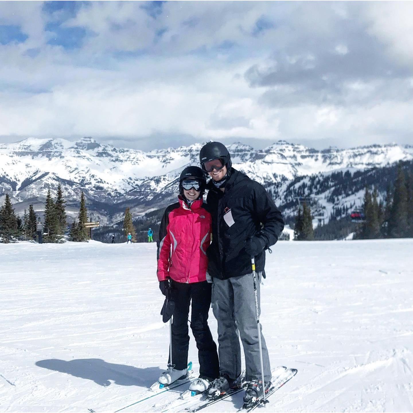 Skiing in Telluride