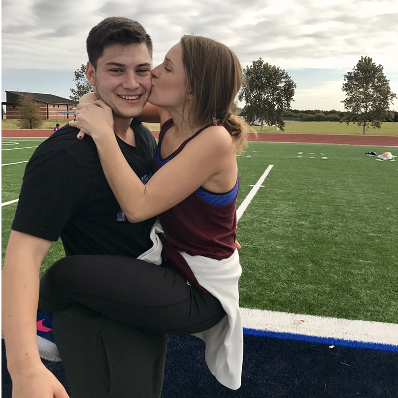 Our first holiday together- Thanksgiving Day 2016 (of course we played football with the fam)