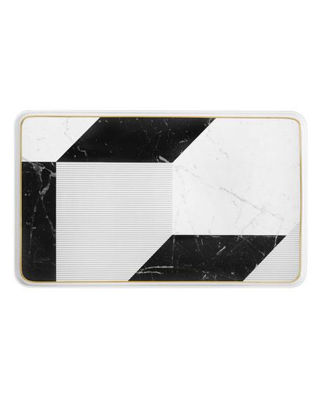 Vista AlegreCarrara Large Rectangular Platter