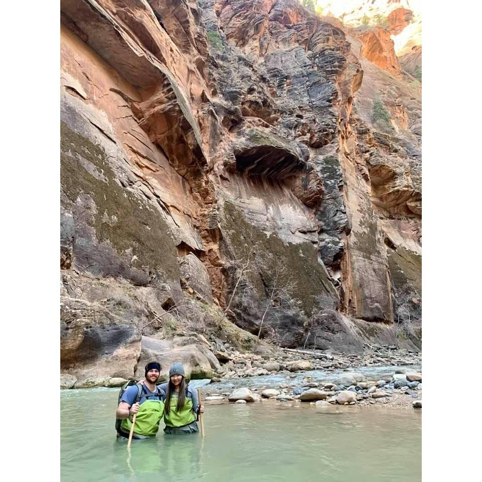 The Narrows hike at Zion National Park was amazing!