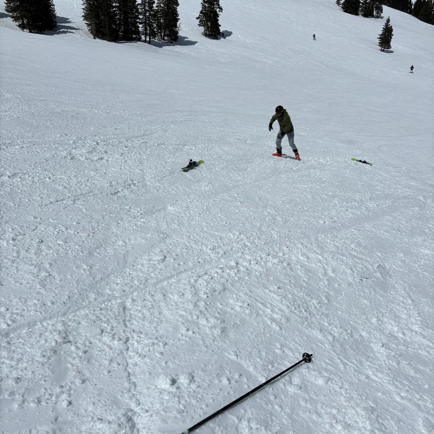 sum of my first ski experience