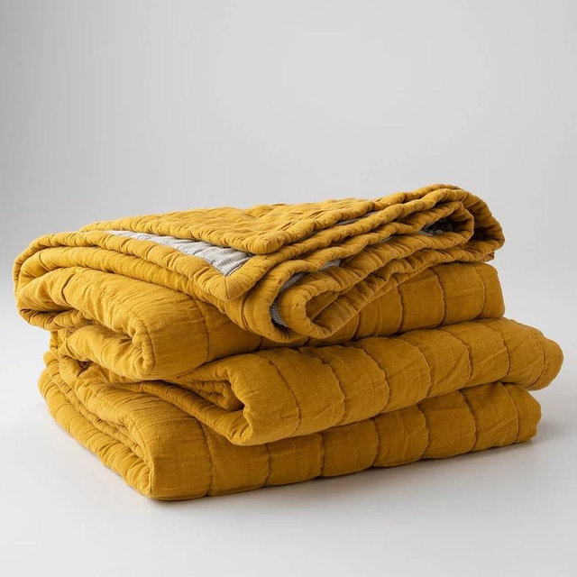 Channeled Cotton Quilt