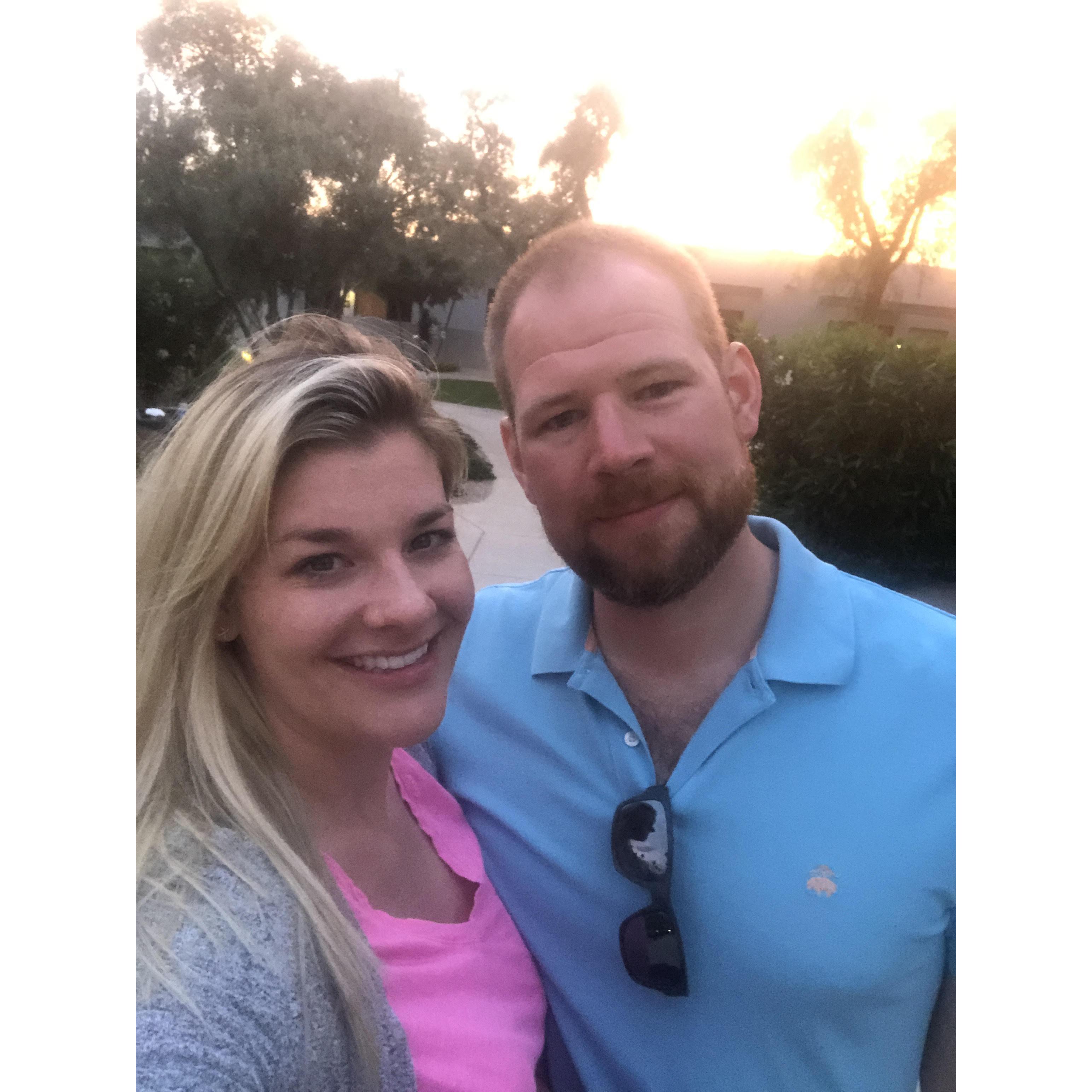 Scottsdale, AZ - the first time Nick said " I love you"