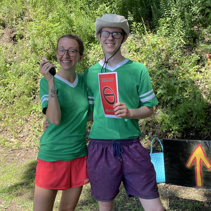We planned a version of the Amazing Race for the McCarthy Campout... Let us know if you want to watch the feature length film!