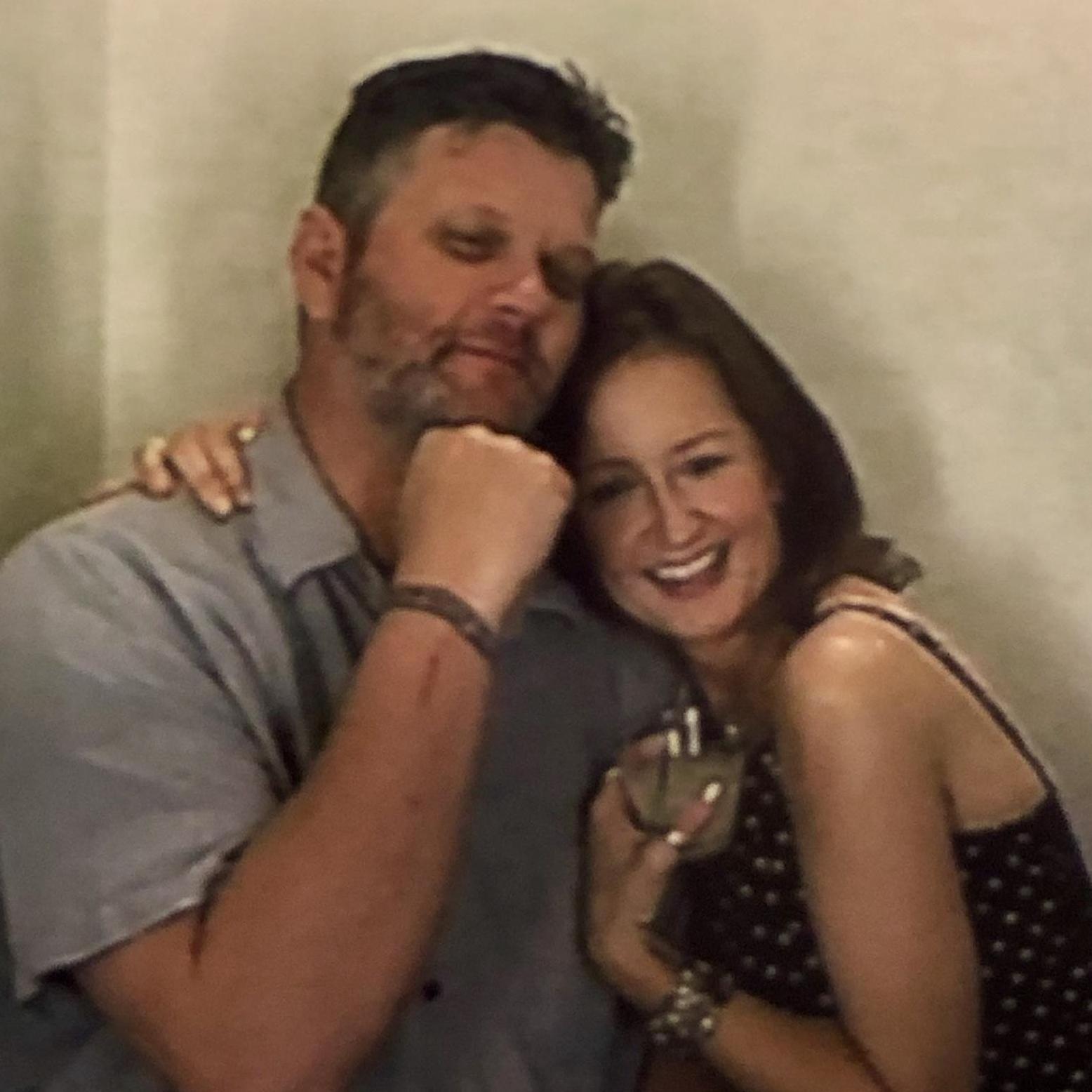 At a wedding, July 2019