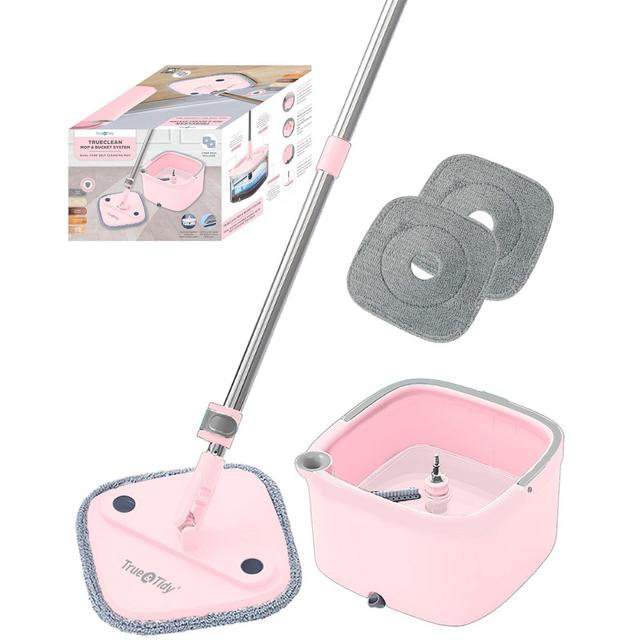 True & Tidy True Clean Spin Mop and Bucket System