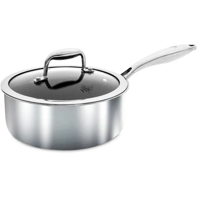 Hell's Kitchen HKHSP15C 1.5 Qt Hybrid Saucepan With Lid