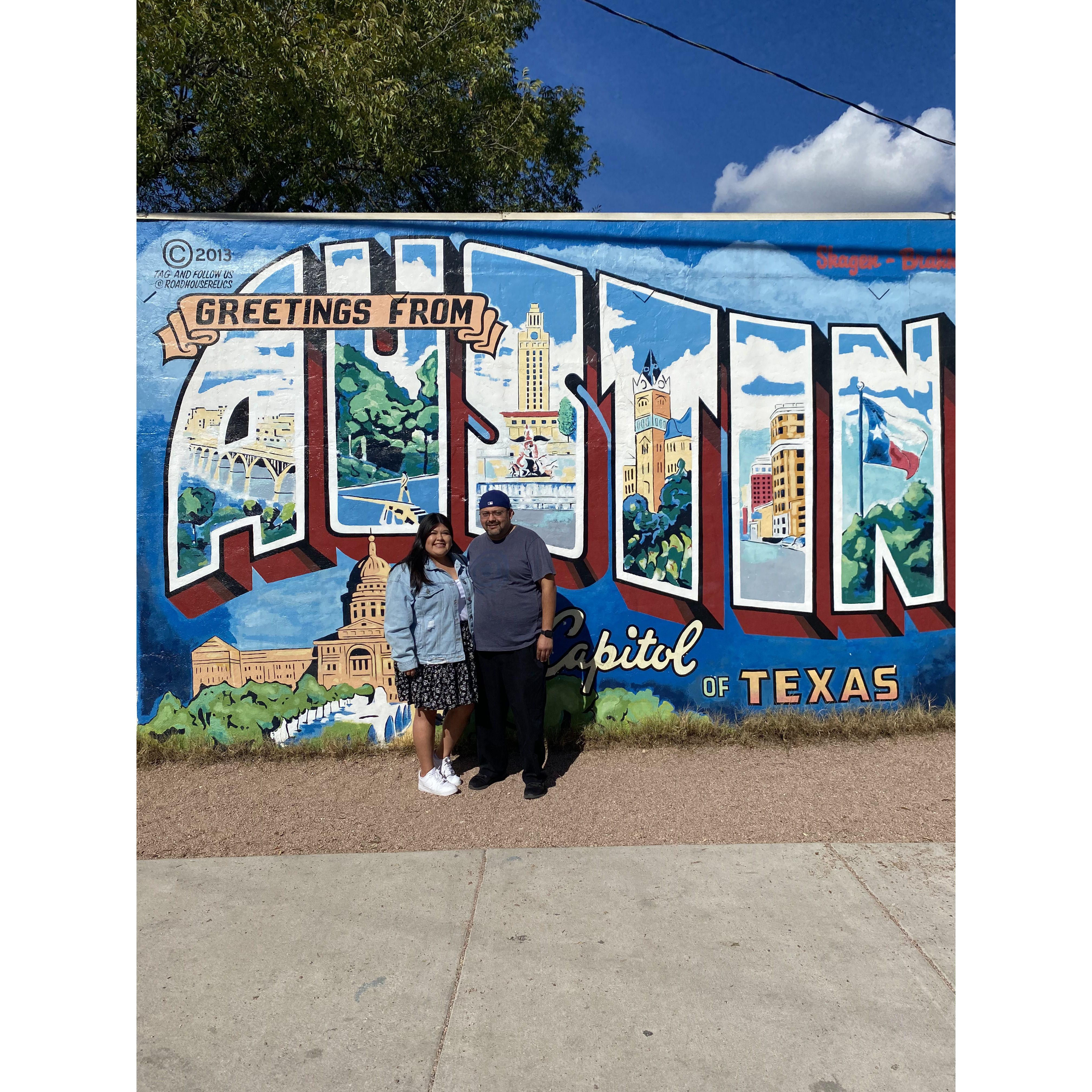 Our first visit to Texas.