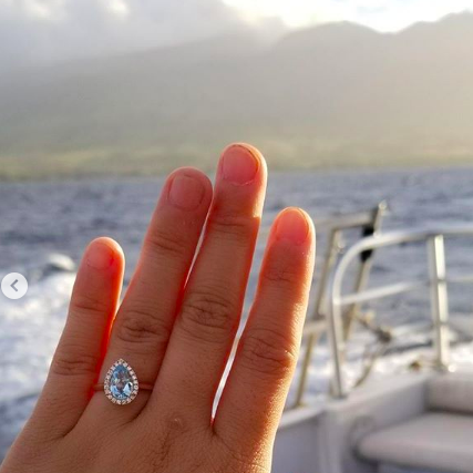 Engaged in Maui, Hawaii