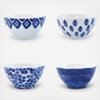 Santorini 4-Piece Cereal Bowl Set