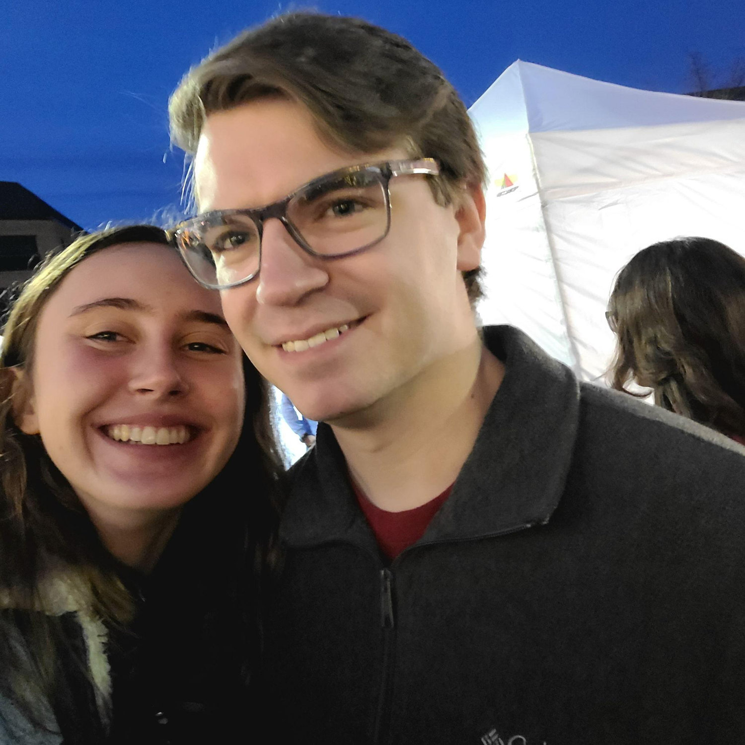 Tim & Kerry's first Christmas Market in Olde Town Fairfax (2021)