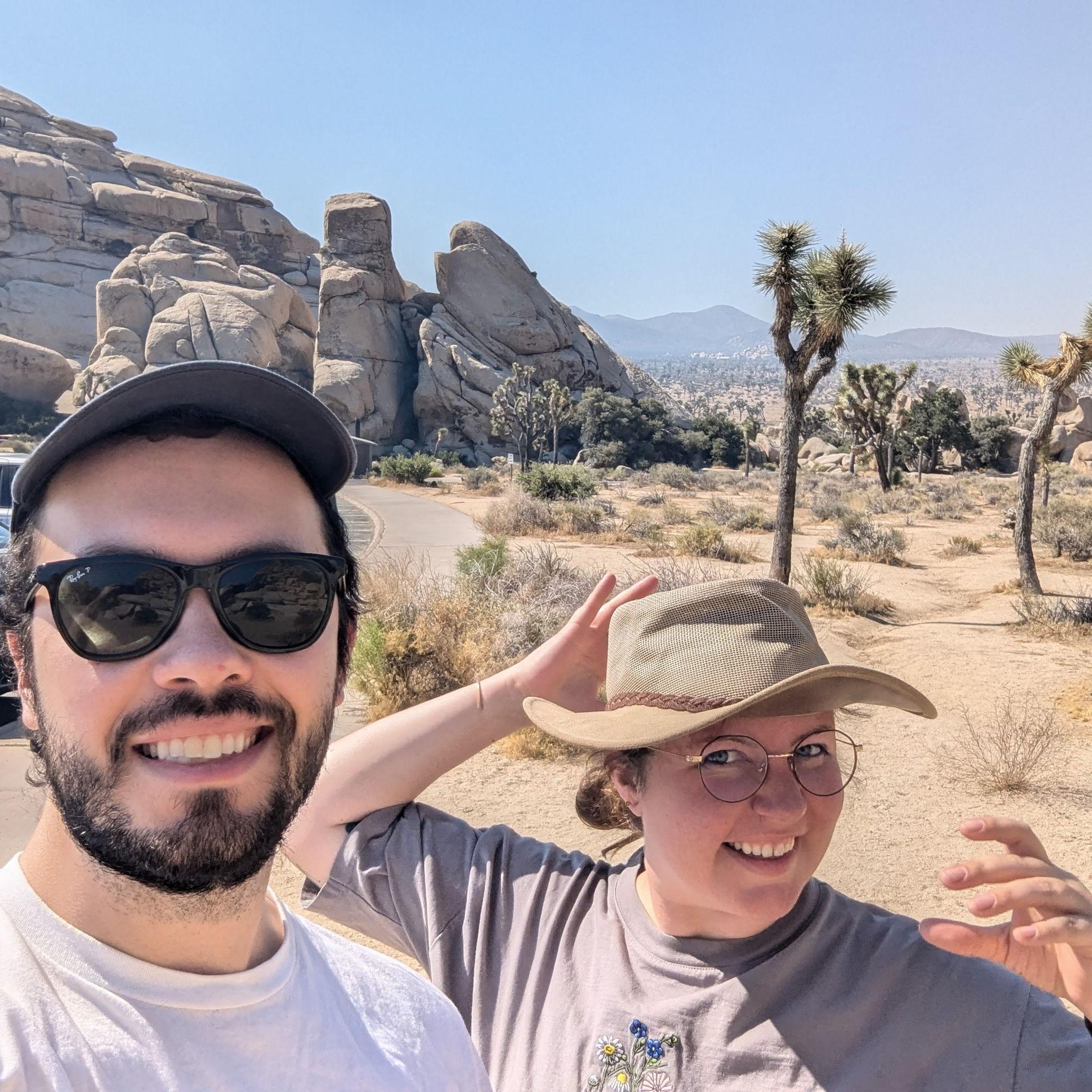 Joshua Tree trip for Chandler's birthday, 2024