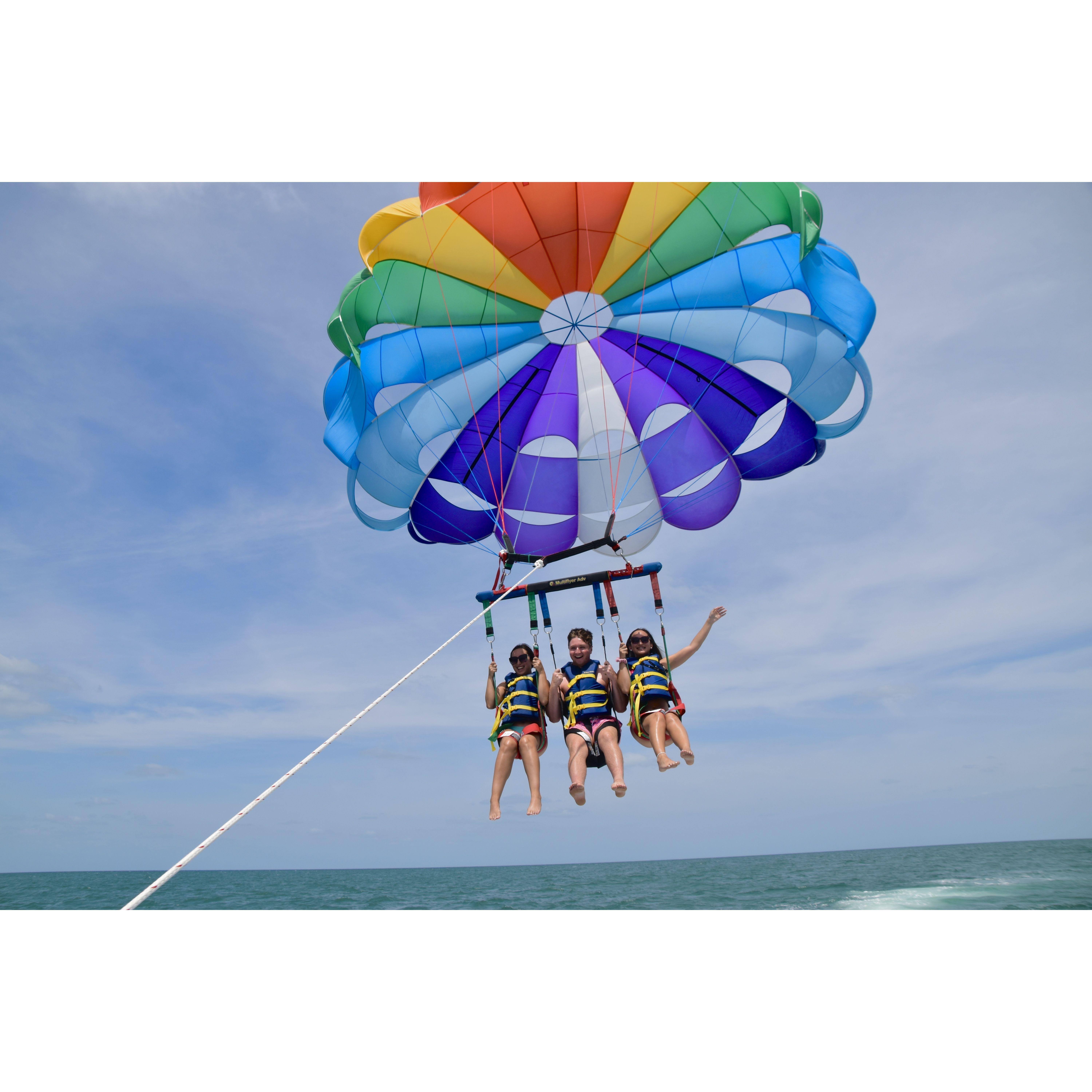 You all know we love parasailing too!