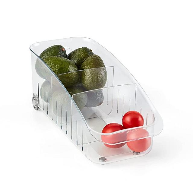 YouCopia RollOut Fridge Drawer, 6", Clear