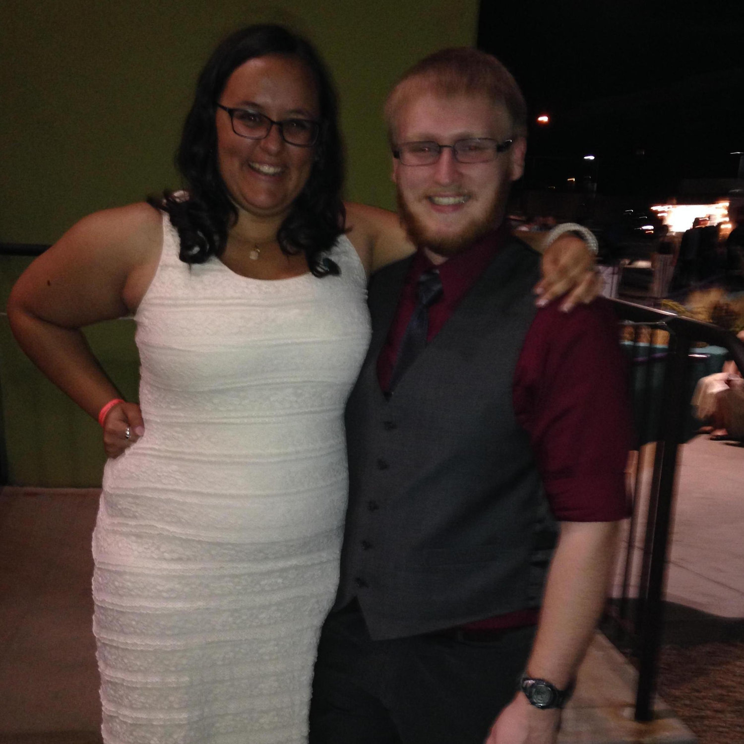 Though we didn't go to high school together, we still attended Adult Prom at the Phoenix Children's Museum in full finery