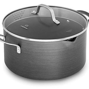 Calphalon Classic Nonstick Dutch Oven with Cover, 7 quart, Grey