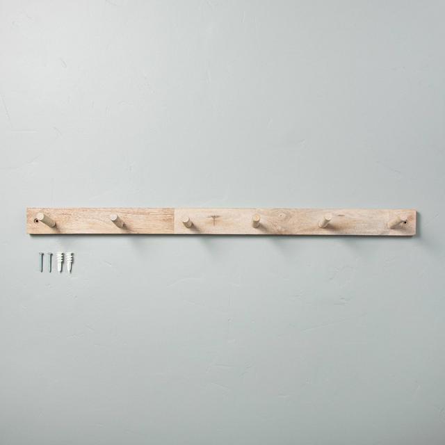 Wood 6-Peg Wall Rack - Hearth & Hand™ with Magnolia