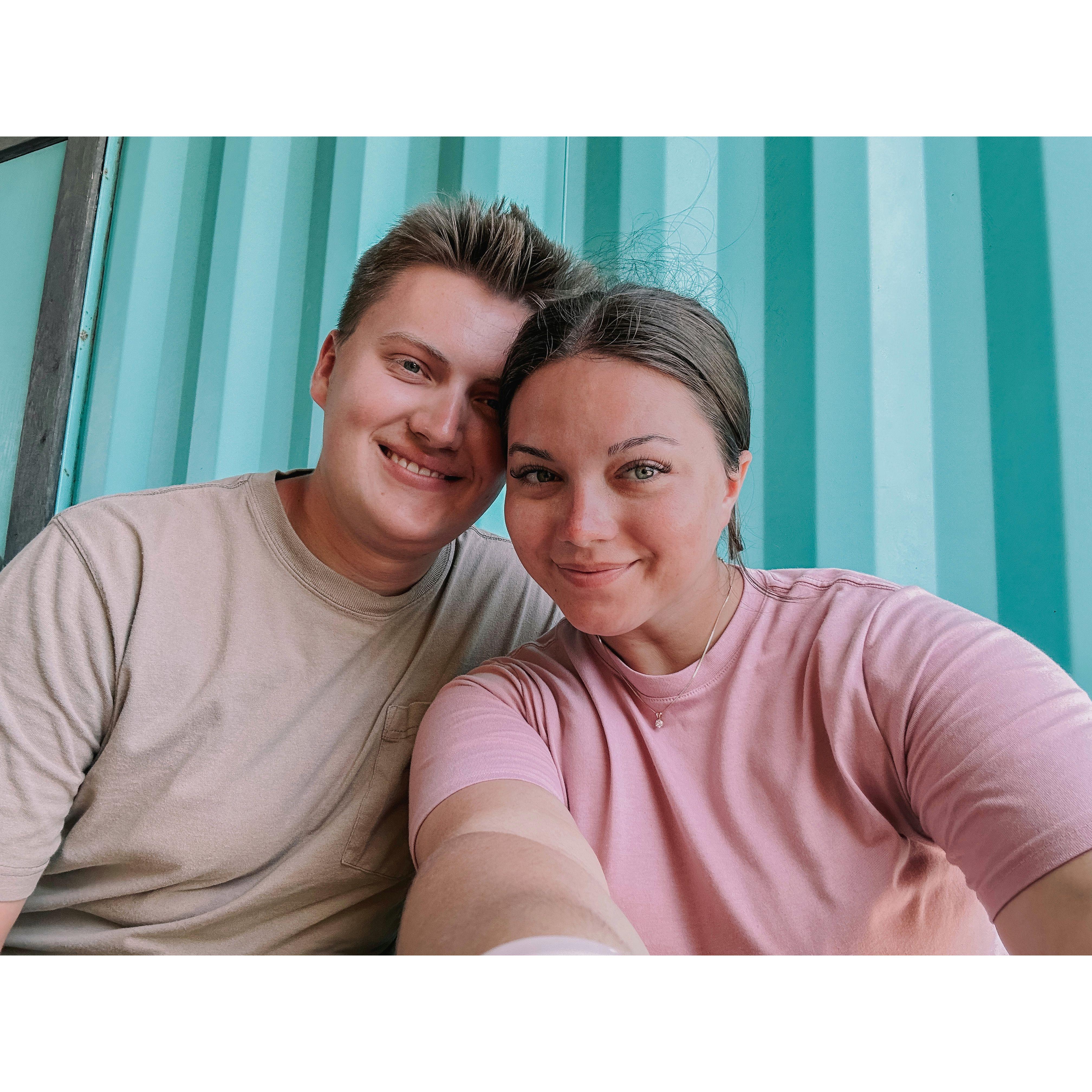 July 18th, 2023. Coffee date at Island Joes.