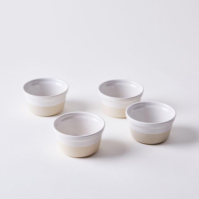 Simple Ceramic Ramekins, Set of 4