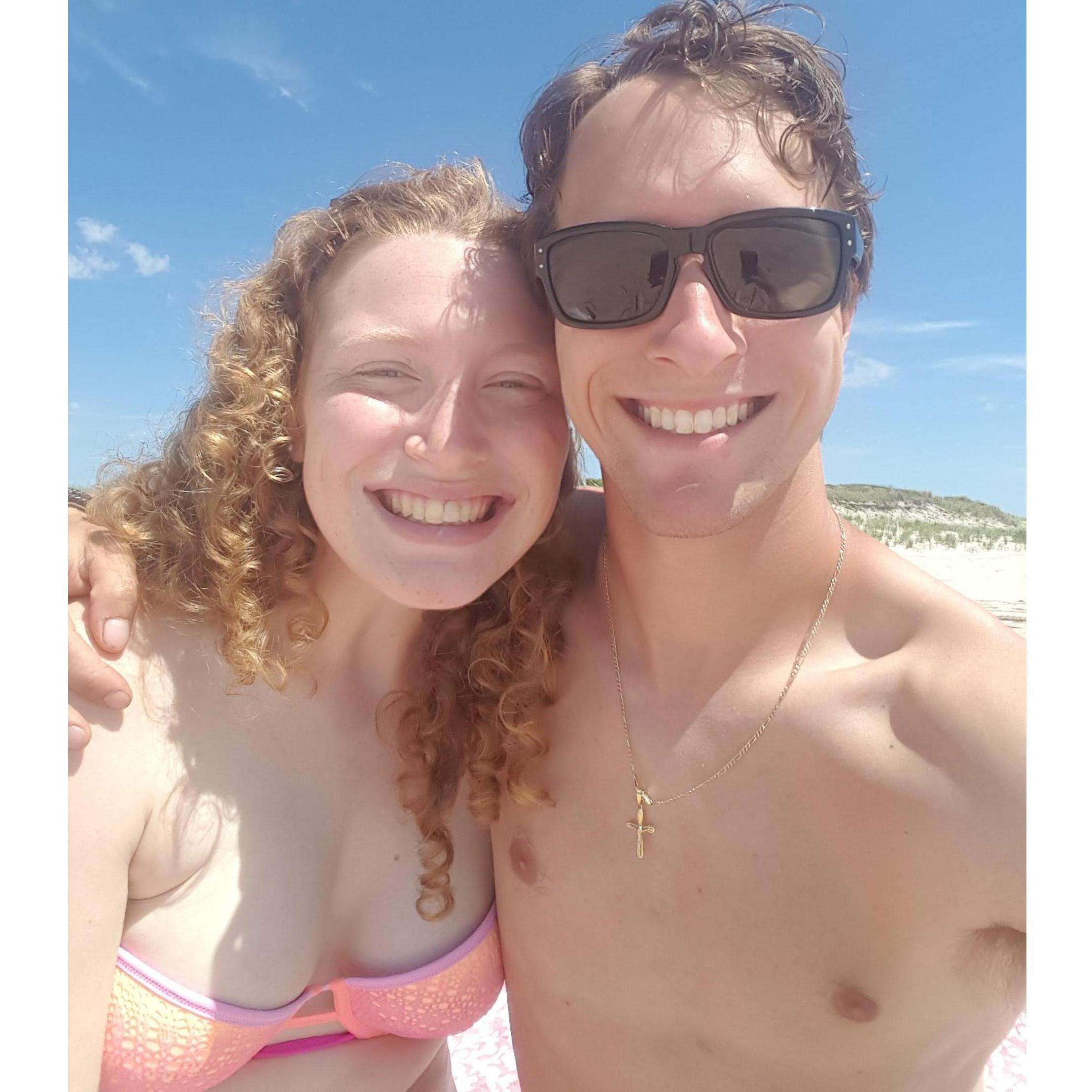 Beach time on Fire Island!