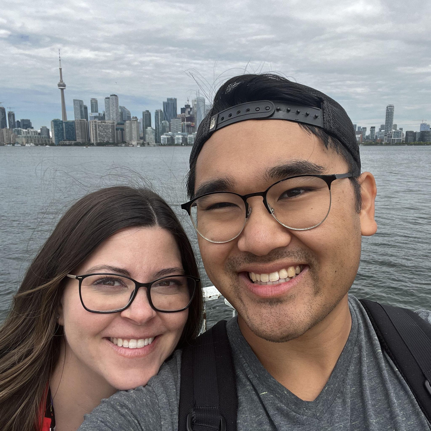 Toronto Skyline from the Toronto Island. Such a beautiful day!