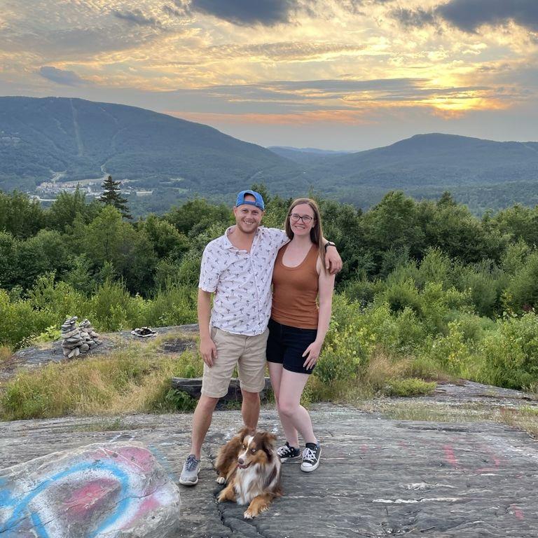 Paisley doesn't cooperate in family photos.